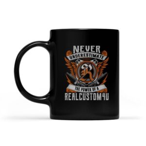Never Underestimate Personalized Name | Custom name Mug