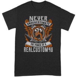 Never Underestimate Personalized Name | Custom name Standard T-shirt