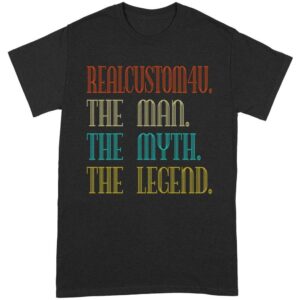 The Man The Myth The Legend | Custom name Standard T-shirt