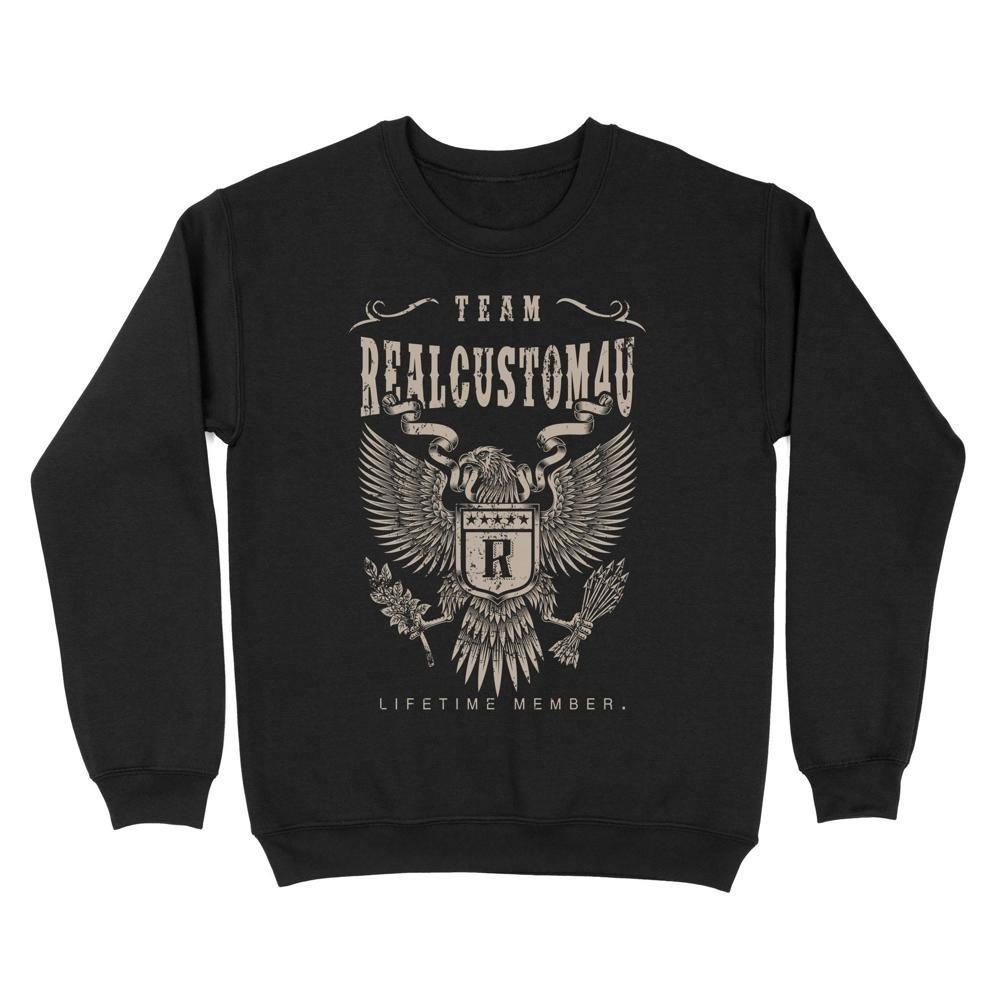 Name Team Lifetime Member | Custom name Standard Crew Neck Sweatshirt